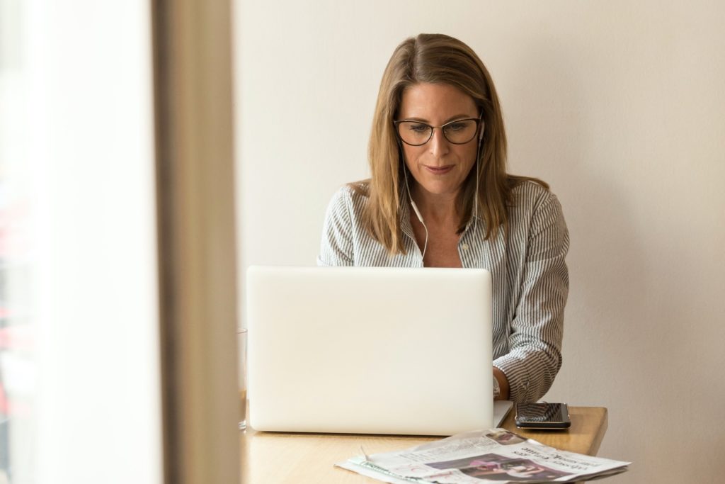 Carer Working At Home 1024X683